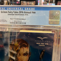 Grimm Fairy Tales 2016 Annual! May The 4th 2020 METAL Edition!! CGC Graded 9.8! Paul Green Cover!