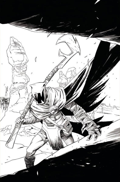 ThunderCats: Apex #1 Cover S 1:30 Declan Shalvey Black & White Virgin Variant