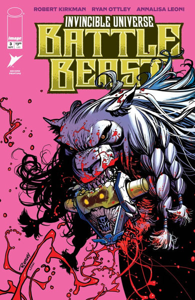 Invincible Universe: Battle Beast #3 2nd Printing Ryan Ottley