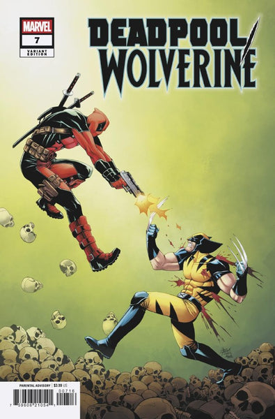 Deadpool / Wolverine #7 1:25 Corin Howell Variant