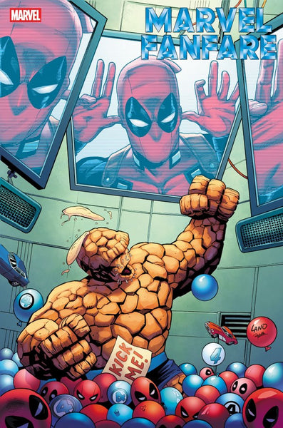 Marvel Fanfare #15 Facsimile Edition 2025 Greg Land April Pools Variant