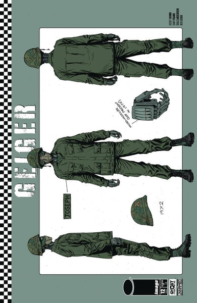 Geiger #12 Cover C Gary Frank Design Wraparound Variant