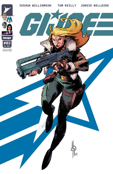 G.I. Joe #2 2nd Printing Jason Howard Cover Girl