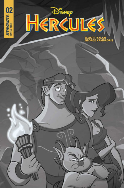 Hercules #2 Cover I 1:10 Francesco Tomaselli Black & White Variant