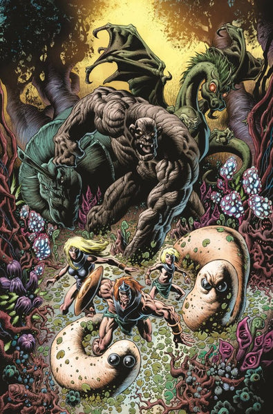 The Herculoids #5 Cover F 1:10 Kyle Hotz Virgin Variant