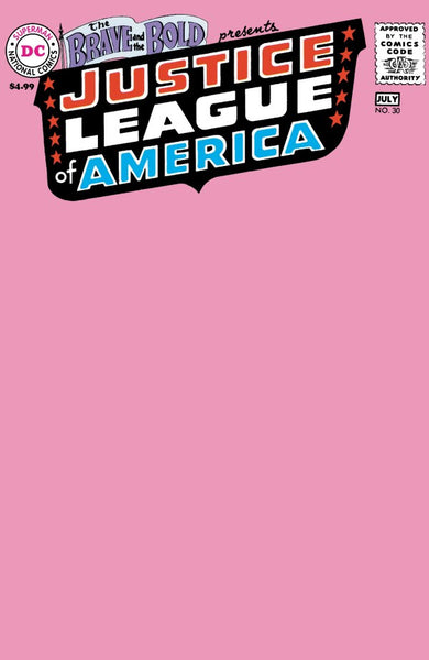 The Brave and the Bold #30 Facsimile Edition 2025 Blank Variant