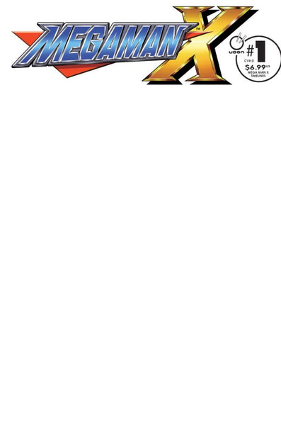 Mega Man X: Timelines #1 Cover D Blank Variant