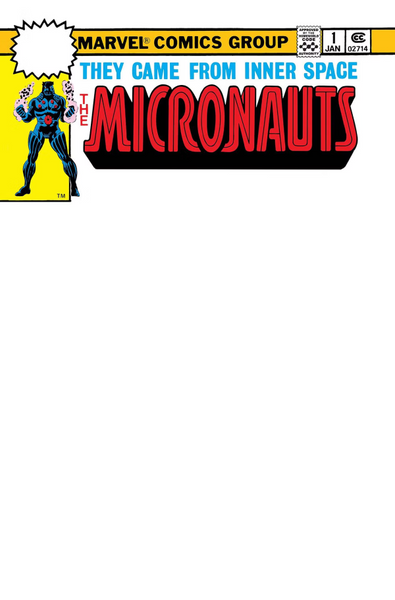 Micronauts #1 Facsimile Edition (2023) Blank Variant