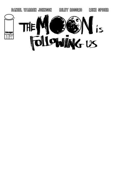 The Moon Is Following Us #1 Cover F Blank Variant