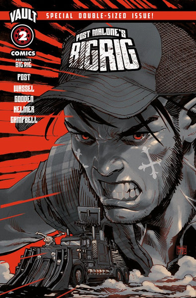 Post Malone's Big Rig #2 Cover G 1:10 Dan Panosian Variant