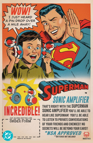 Superman #23 Cover F 1:25 Dave Johnson Virgin Variant