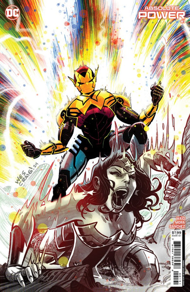 Absolute Power #1 Cover I Wes Craig Raised UV Spot Foil Variant