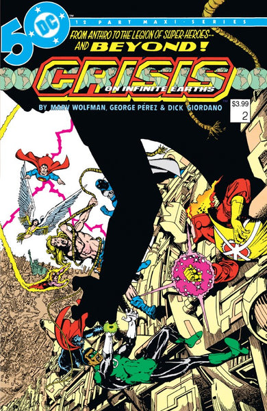 Crisis on Infinite Earths #2 Facsimile Edition 2024 Foil Variant