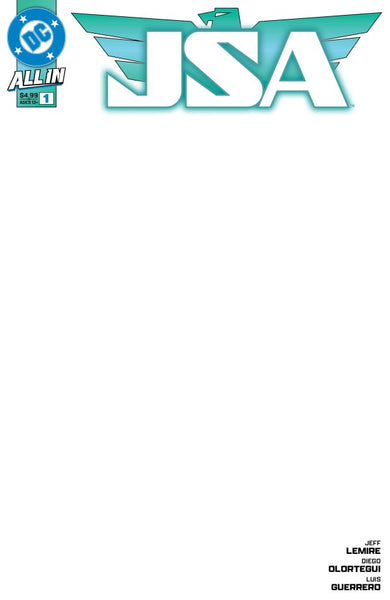 JSA #1 Cover E Blank Variant