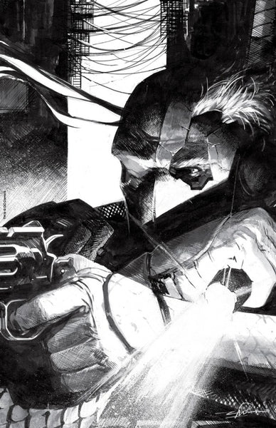 Deathstroke Inc. #1 Cover D Gerardo Zaffino Black & White Team Foil Virgin Variant