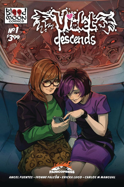 Violet Descends #1 Cover C 1:10 Rivera Variant