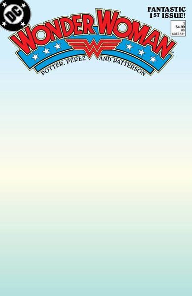 Wonder Woman #1 Facsimile Edition (2023) Cover B Blank Variant