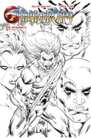 ThunderCats #1 Cover ZG 1:10 Rob Liefeld Black & White Variant