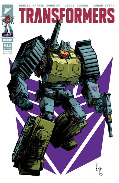 Transformers #15 2nd Printing Jason Howard Brawl
