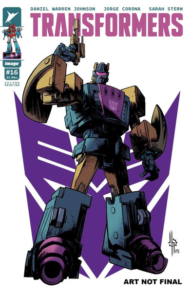 Transformers #16 2nd Printing Jason Howard Blast Off