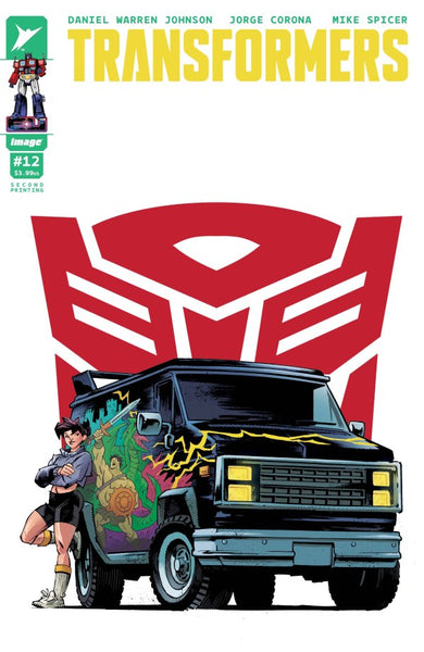 Transformers #12 2nd Printing Jason Howard Carly