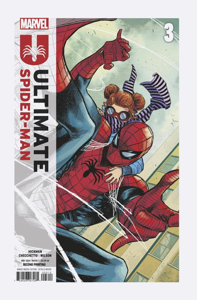Ultimate Spider-Man #3 2nd Printing Marco Checchetto