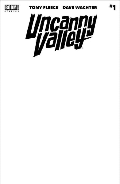Uncanny Valley #1 Cover G Blank Variant