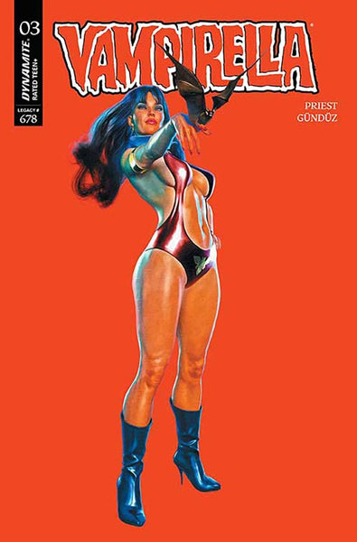 Vampirella #3 Cover ZB 1:10 Mark Spears Red Variant