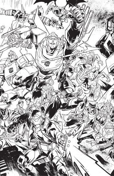 Void Rivals #10 Cover G Jason Howard Black & White EU Anniversary Connecting Virgin Variant